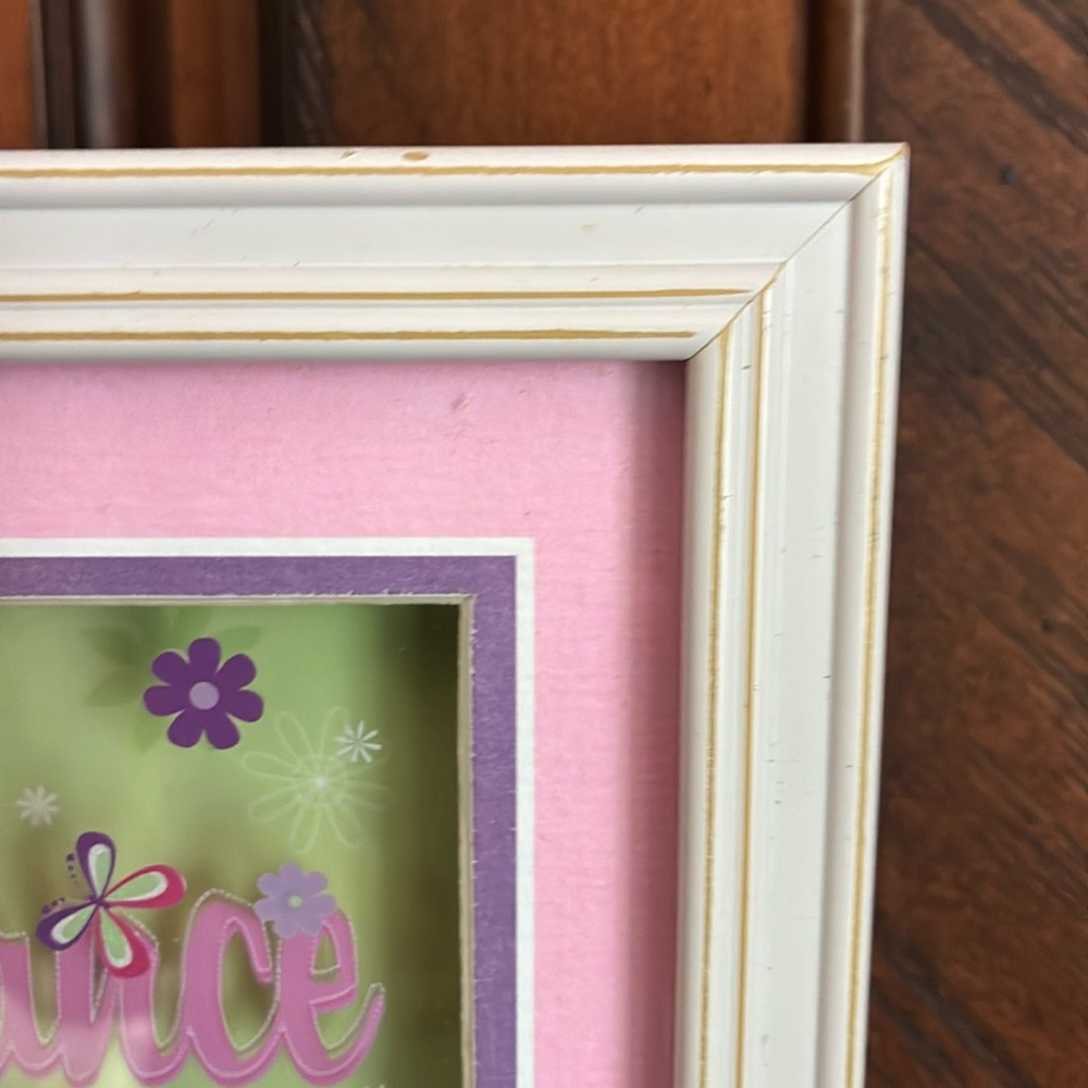 DANCE-SING-PLAY Shadowbox Wall Decor (NWOT) - Picture 5 of 8